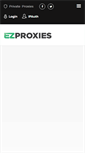 Mobile Screenshot of ezproxies.com