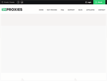 Tablet Screenshot of ezproxies.com